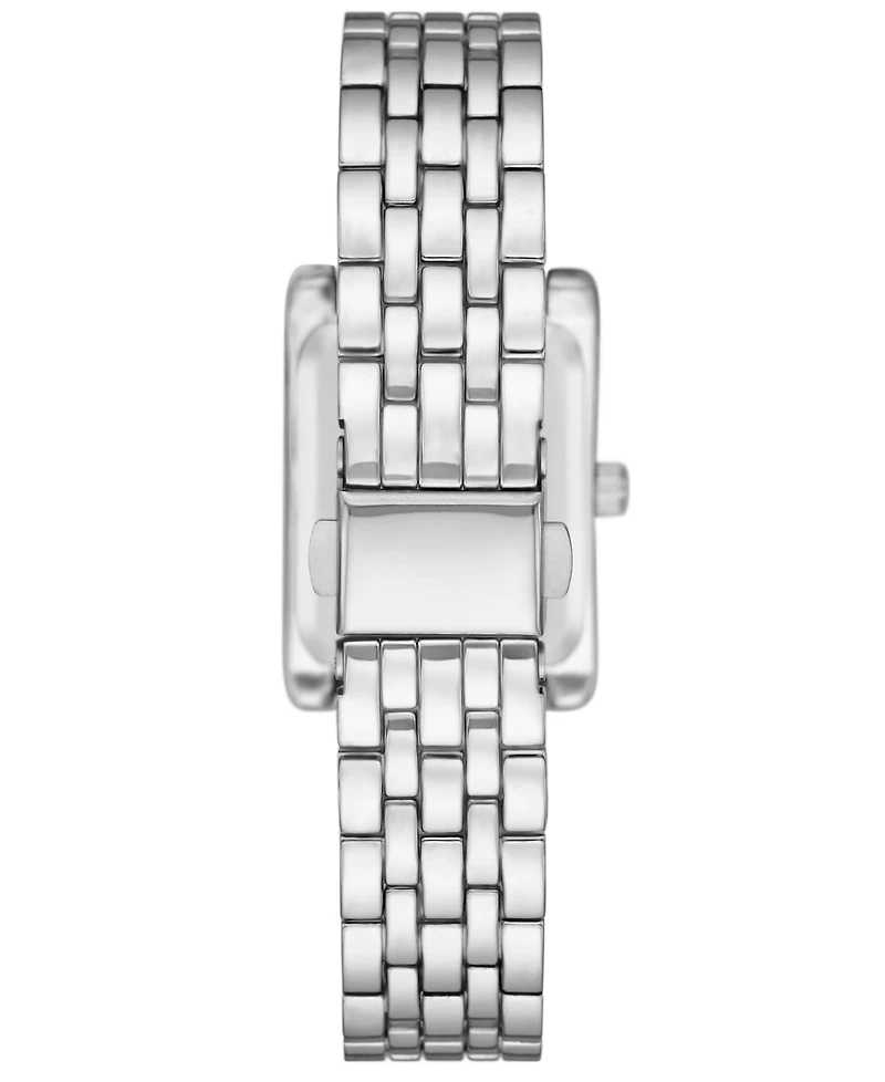 Folio Women's Quartz Three-Hand Silver Alloy Watch Set, 27mm