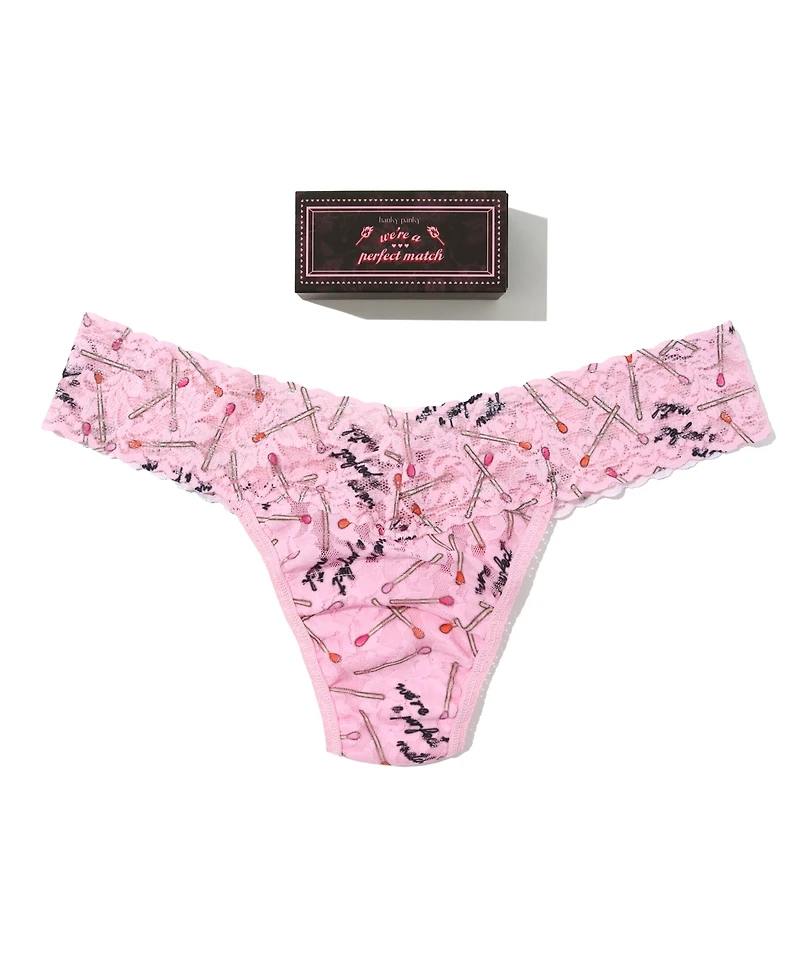 Hanky Panky Women's Signature Low Rise Thong Underwear