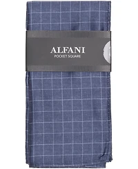 Alfani Men's Edward Plaid Pocket Square, Macy's Exclusive