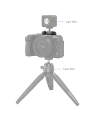 SmallRig Cold Shoe Adapter with Windshield for Nikon Z30