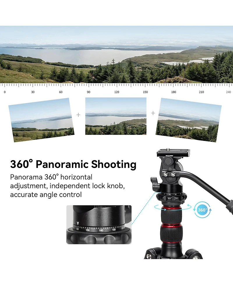 SmallRig Selection CH10 Compact Fluid Head
