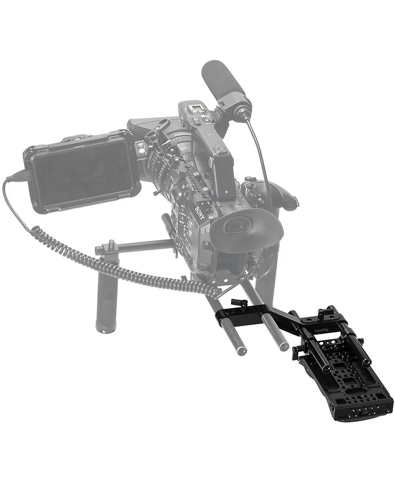 SmallRig Shoulder Rig Kit, Includes Shoulder Pad, Offset Raiser, 2x 15mm Rod