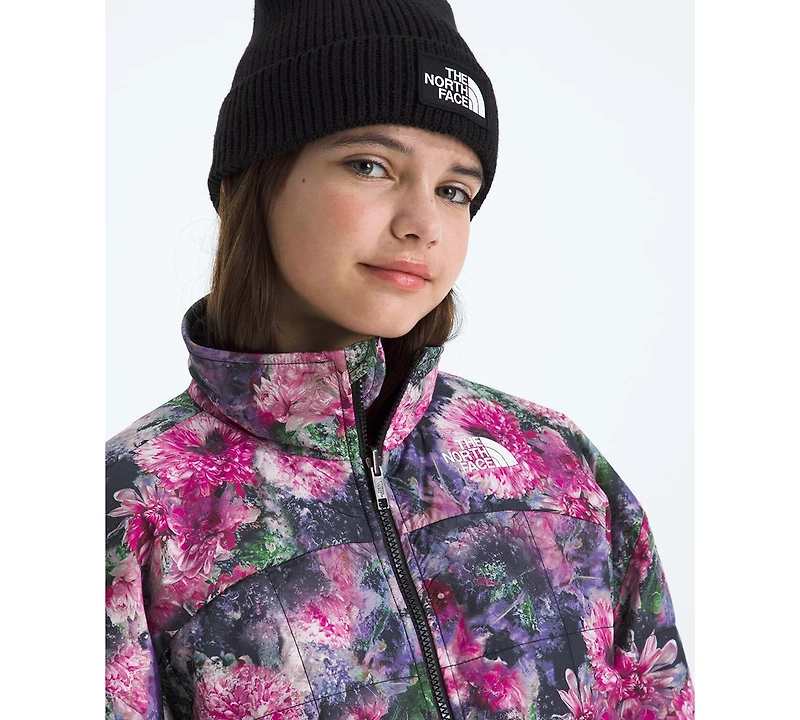 The North Face Girls 6-16 Printed Reversible Shasta Short Parka Jacket