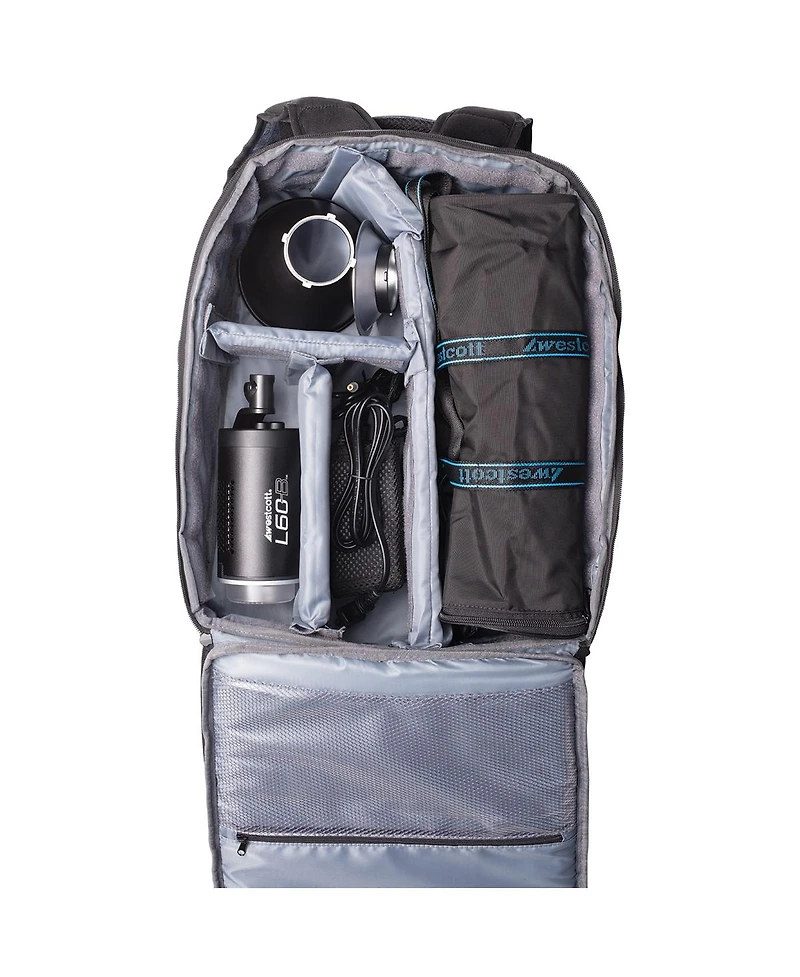 Westcott L60-b 60W Bi-Color Cob Led Video Light Backpack Kit