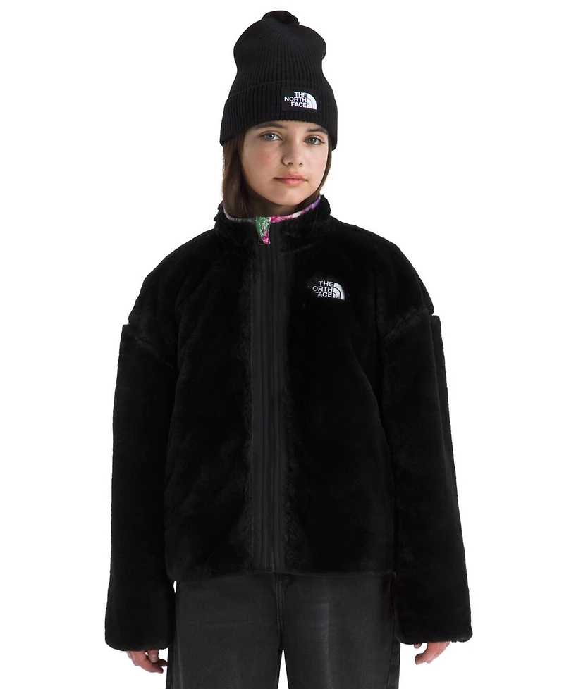 The North Face Girls 6-16 Printed Reversible Shasta Short Parka Jacket
