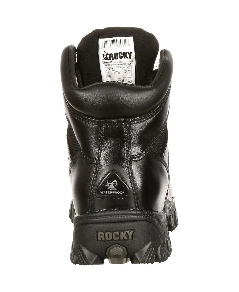 Rocky Men's Alpha Force Composite Toe Waterproof Public Service Boot