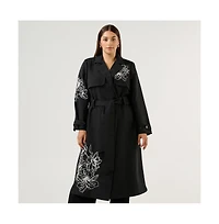 Estelle Women's Monet Embroidered Trench