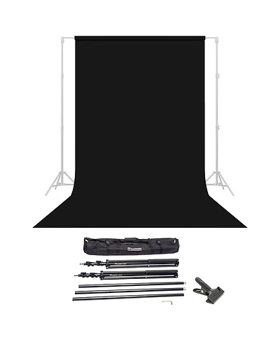Savage Widetone Seamless Background Paper, 86" wide x 36', Black #20