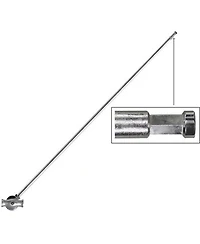 Kupo 40" Hex Grip Arm with Big Handle, Silver