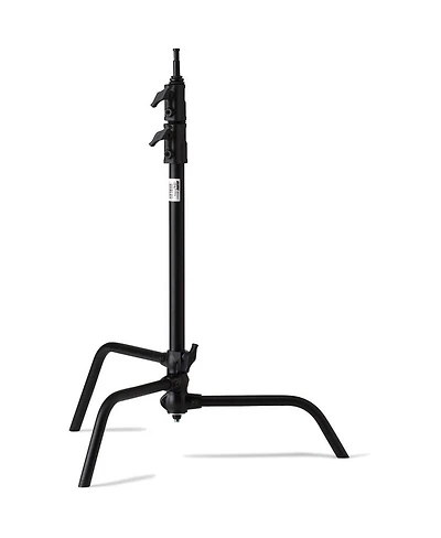 Kupo 20" Master Raiser C-Stand with Sliding Leg, 78" Maximum Extension, 22lbs Load Capacity, Black