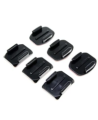 GoPro Curved + Flat Adhesive Mounts for Hero and Max Cameras, Set of 3