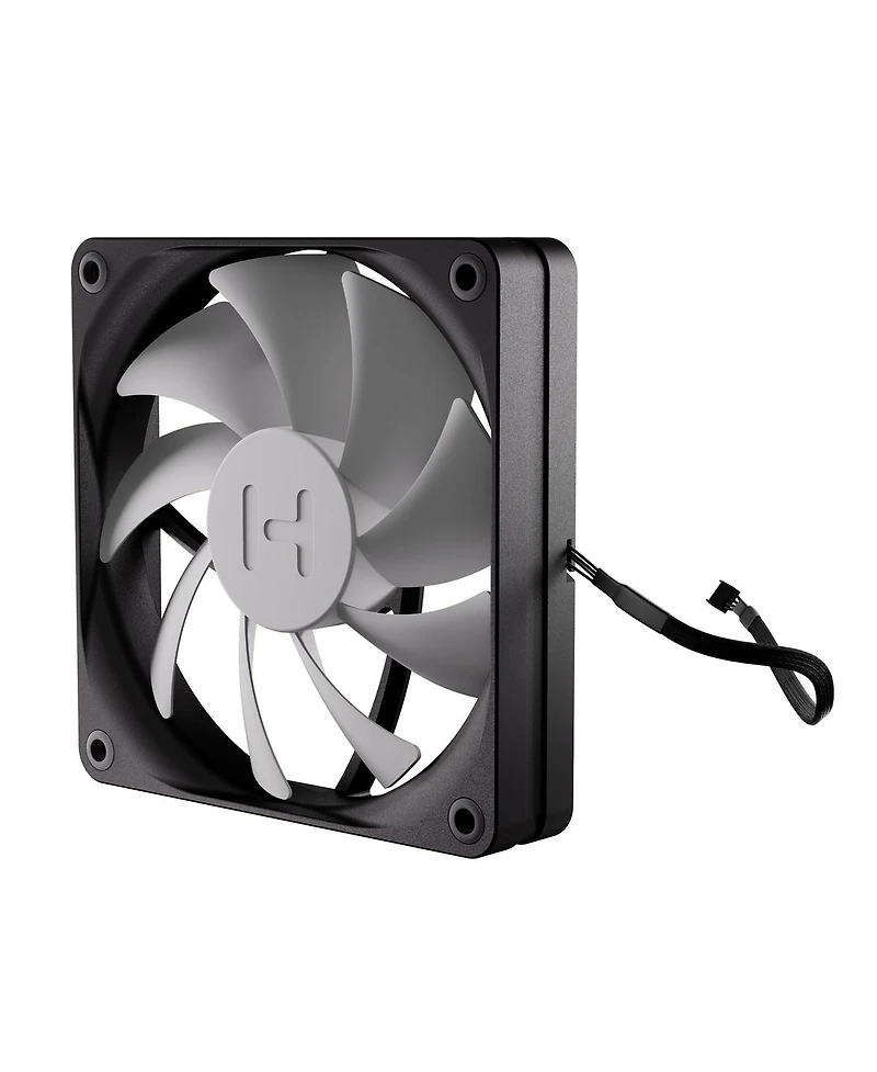 Hyte Flow FA12 120mm Pc Case Fans, Cool Gray/Black, 3-Pack