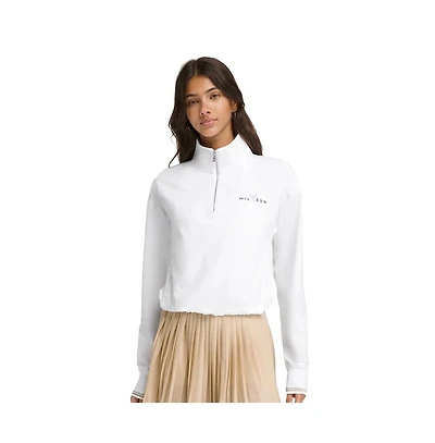 Wilson Women's Davenport Woven Tennis Pullover