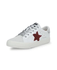 Grande - White Maroon Grey Pop Women's's Sneaker by Vintage Havana