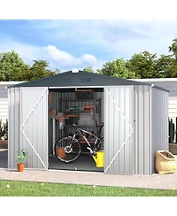Aecojoy 10'x10' Outdoor Storage Shed