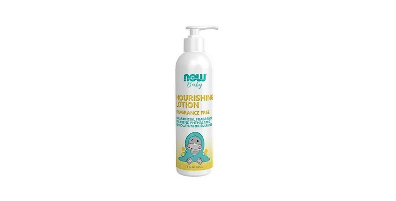 Now Foods Nourishing Baby Lotion Fragrance Free ,8 Oz