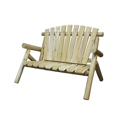 Contoured Comfort Cedar Log 4ft Love Seat