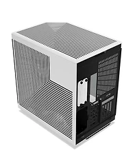 Hyte Hyte Y70 Touch Infinite Dual Chamber Atx Mid Tower Modern Aesthetic Case With Integrated 2.5K Lcd Touchscreen, Panda