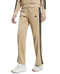 adidas Women's 3-Stripes Fashion Mid-Rise Pants