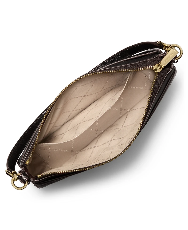 Michael Kors Women's Jet Set Top Zip Pouchette Handbag