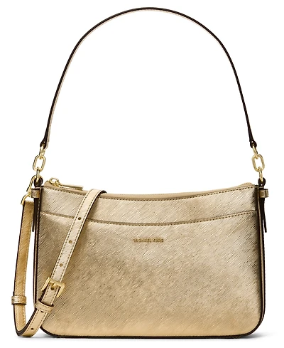 Michael Kors Jet Set Top Zip Pouchette Crossbody Bag