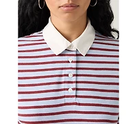 Levi's Women's Cotton Aries Rugby Polo Top