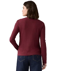Levi's Women's Dana Henley Long Sleeve Top