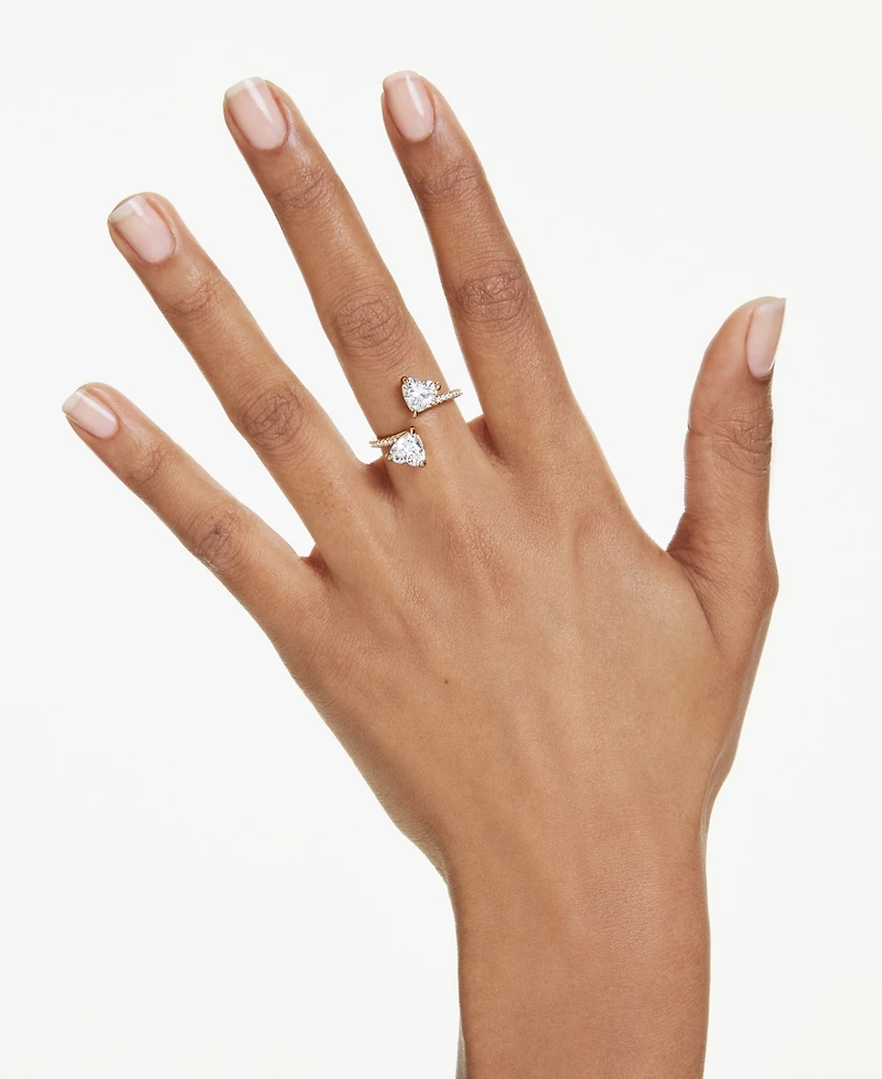 Swarovski Mesmera Attract Gold-Tone Plated Open Ring