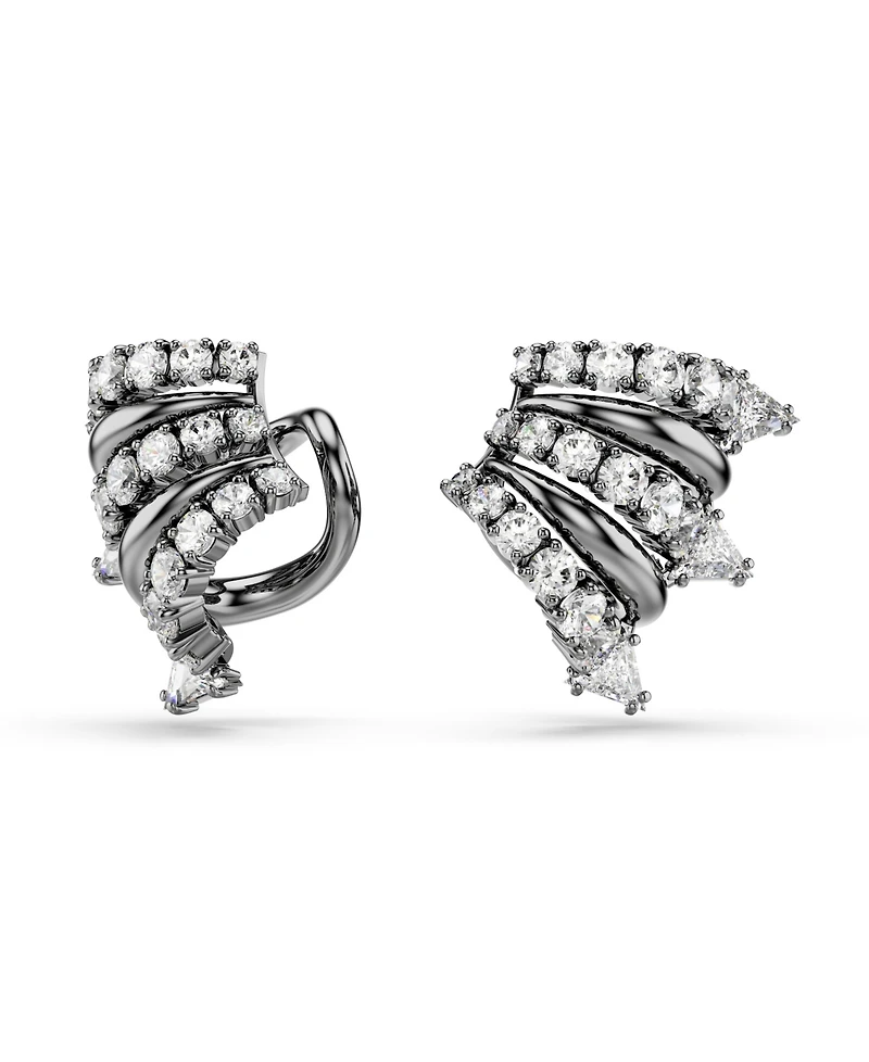 Swarovski Sublima Ruthenium Plated Ear Cuffs