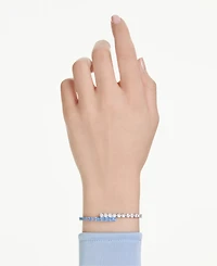Swaroski Matrix Rhodium Plated Bracelet