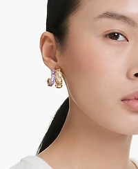 Swarovski Millenia Gold-Tone Plated Hoop Earrings