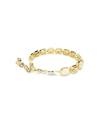 Swaroski Millenia Gold-Tone Plated Tennis Bracelet