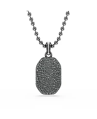 Swarovski Dextera Octagon Ruthenium Plated Pendant Necklace
