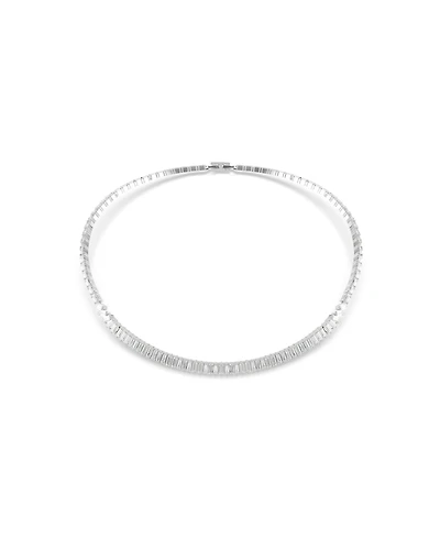 Swarovski Matrix Rhodium Plated Necklace