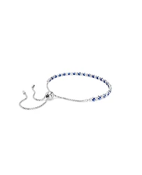 Swaroski Matrix Rhodium Plated Tennis Bracelet