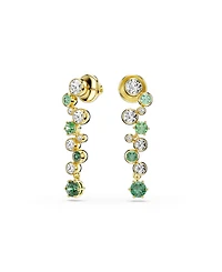 Swarovski Constella Gold-Tone Plated Drop Earrings