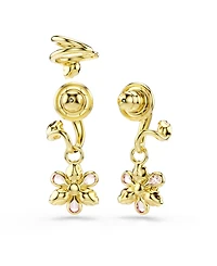 Swarovski Idyllia Gold-Tone Plated Set of Three Earrings
