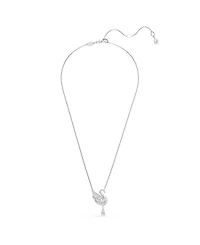 Swarovski Swan Vienna Rhodium Plated Pendant Necklace