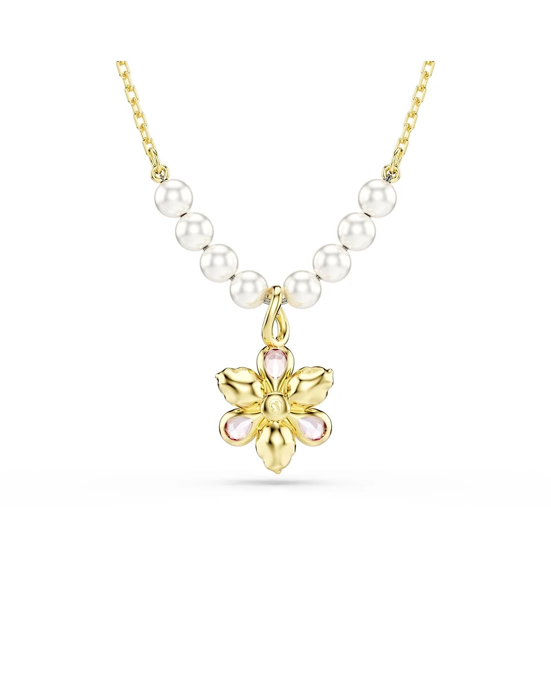 Swarovski Idyllia Gold-Tone Plated Pendant Necklace