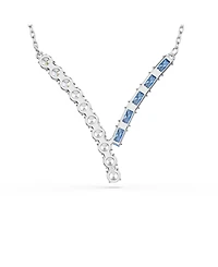Swarovski Matrix Rhodium Plated Pendant Necklace