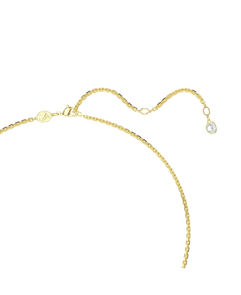 Swarovski Idyllia Gold-Tone Plated Brooch and Pendant Necklace