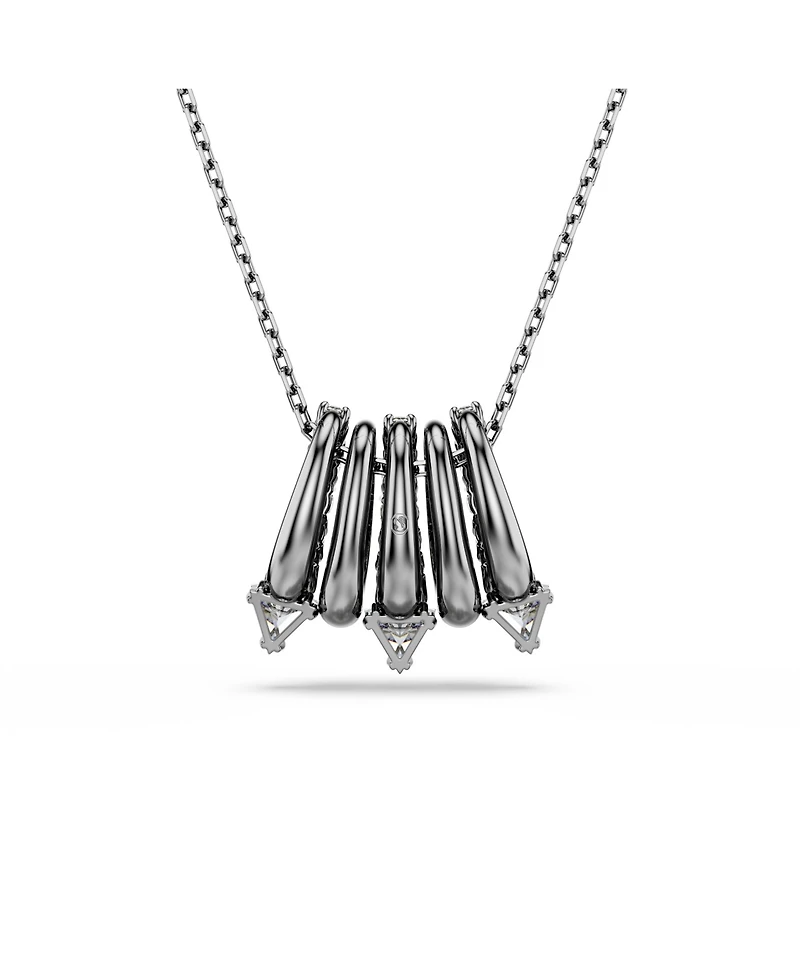 Swarovski Sublima Ruthenium Plated Pendant Necklace