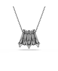 Swarovski Sublima Ruthenium Plated Pendant Necklace