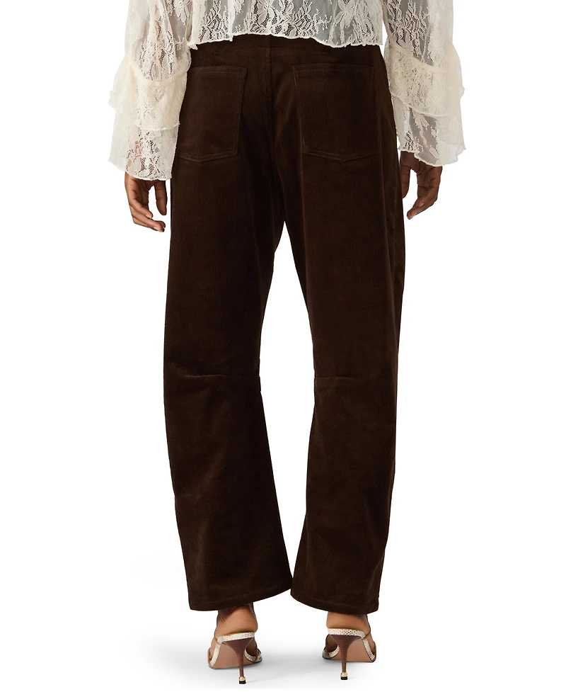 Steve Madden Women's Hart Utility Barrel Pants
