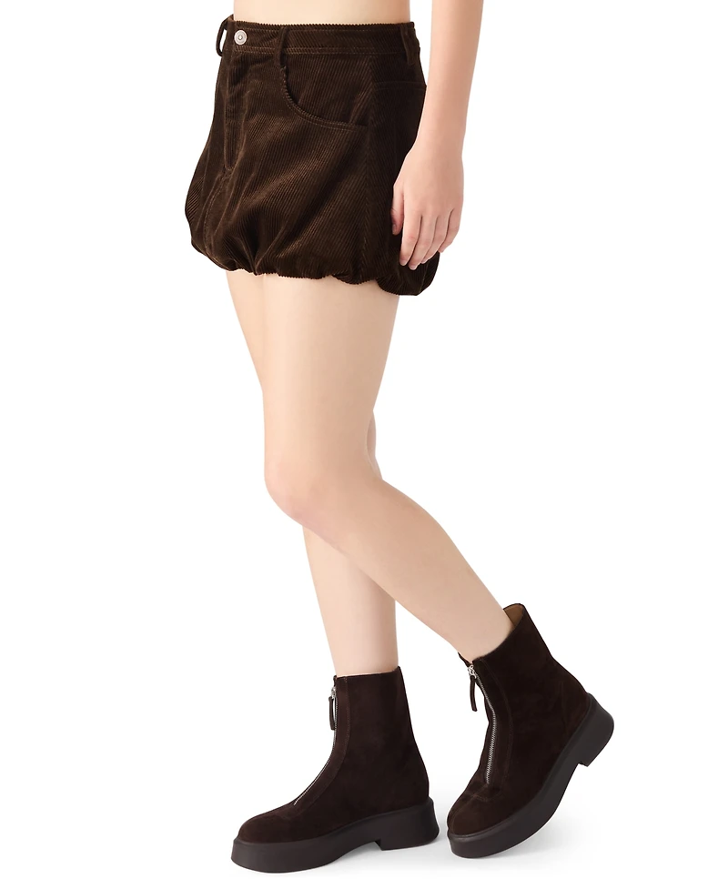 Steve Madden Women's Simona Bubble Mini Skirt