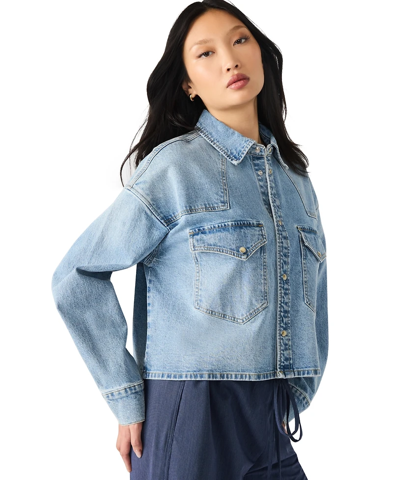 Steve Madden Women's Rafi Collar Shirt