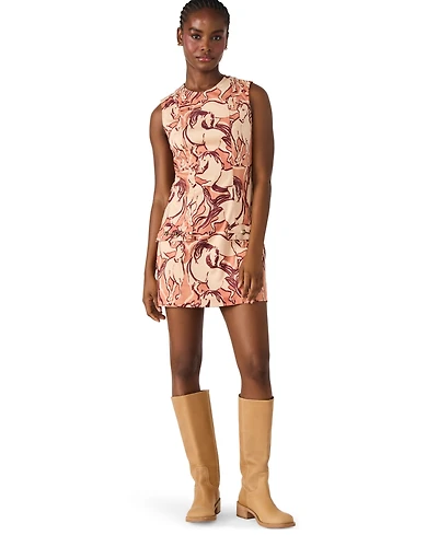 Steve Madden Women's Averi Printed Mini Dress