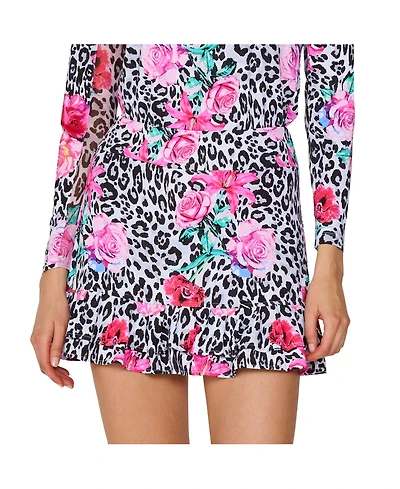 G Lifestyle Clothing Women's Double Ruffle Skort