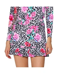 G Lifestyle Clothing Women's Double Ruffle Skort