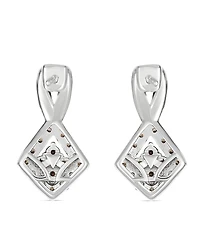 Le Vian Nude and Chocolate Diamond Drop Earrings ( 0.41 ct. t.w.) in 14K Vanilla Gold